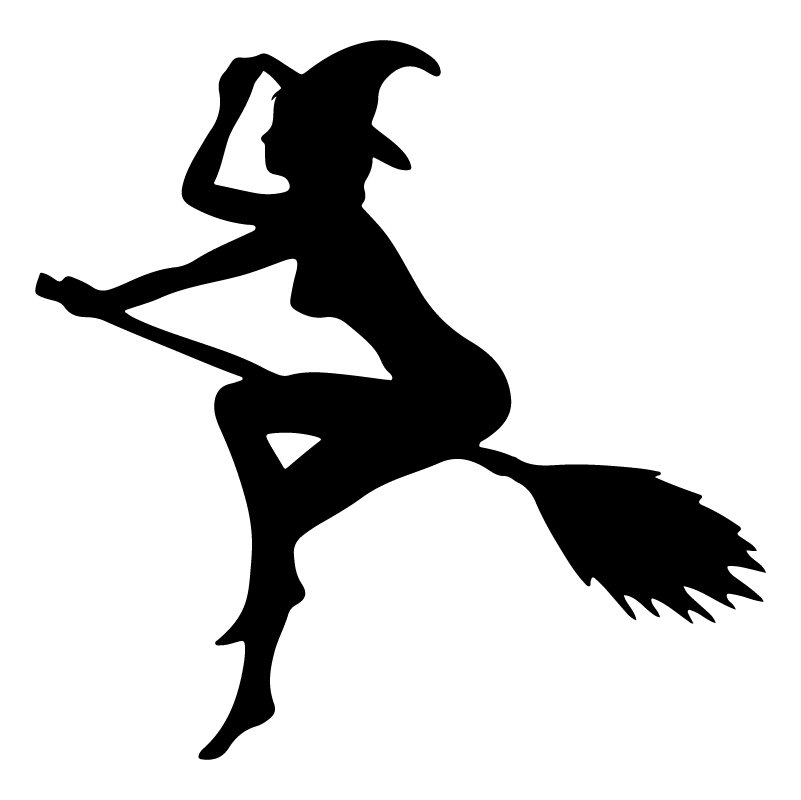 Naklejka na auto CZAROWNICA SABAT auto 10 cm