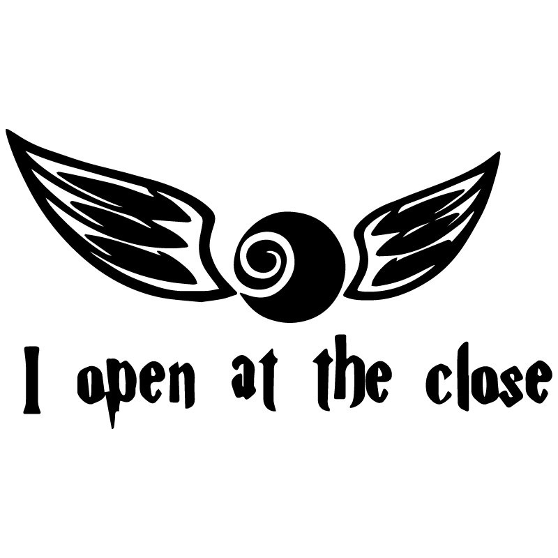 Naklejka na auto HARRY POTTER na auto 10 cm