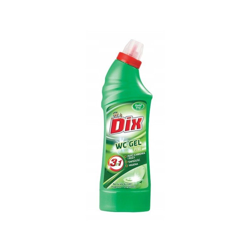 Dix Wc Żel 3w1 750ml zielony, leśny