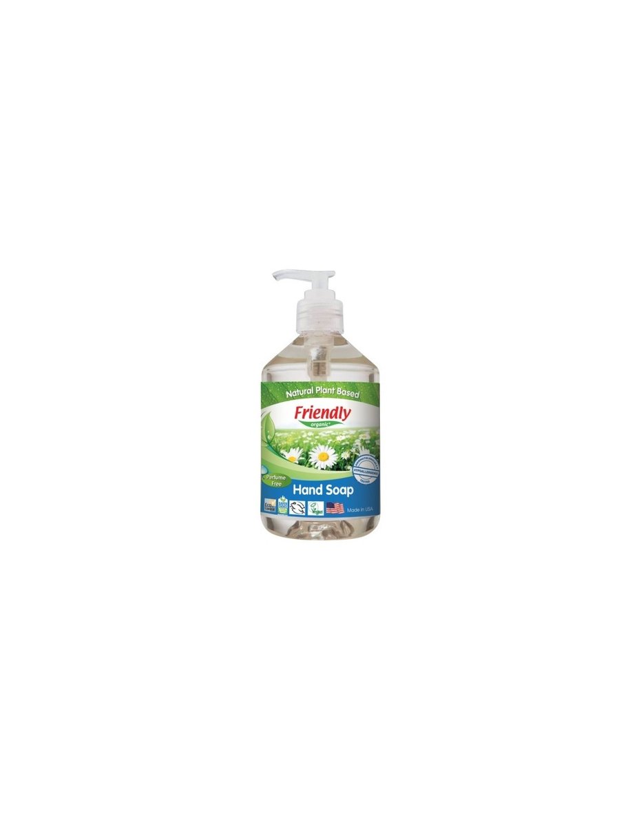 Friendly Organic, Mydło W Płynie Bezzapachowe, 500 Ml