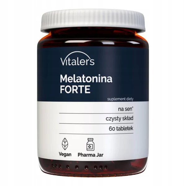 Vitaler's, Melatonina Forte 4mg, 60 tab.