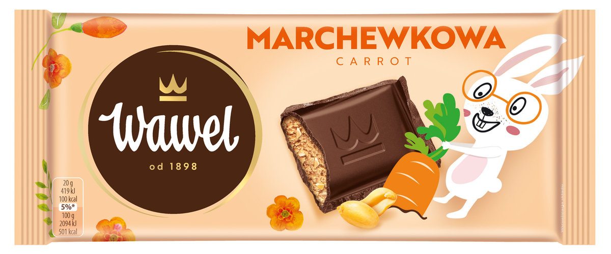 Czekolada Marchewkowa 100g Oferta Wiosenna Wawel