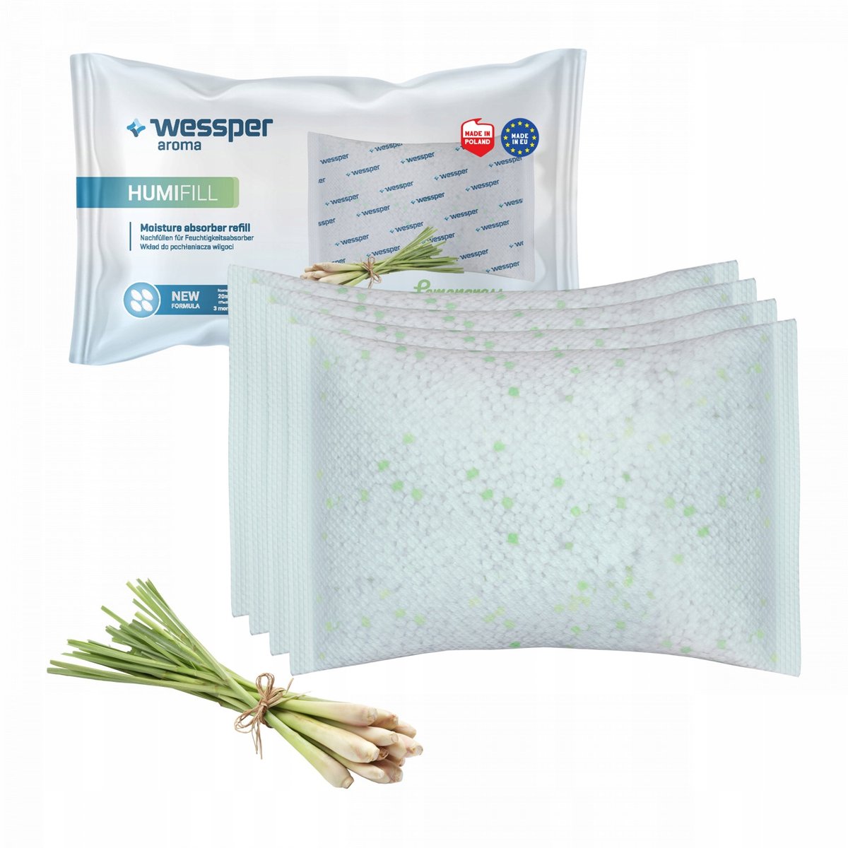 WKŁAD 250G WESSPER WORECZEK TRAWA CYTRYNOWA ZAPACH