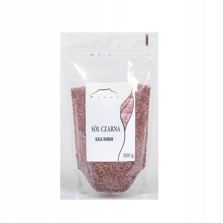 Sól czarna Kala Namak 500g Nanga