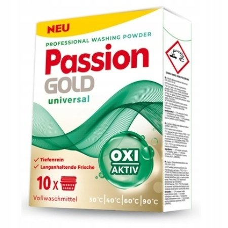 Passion Gold Proszek Do Prania uniwersalny 600g