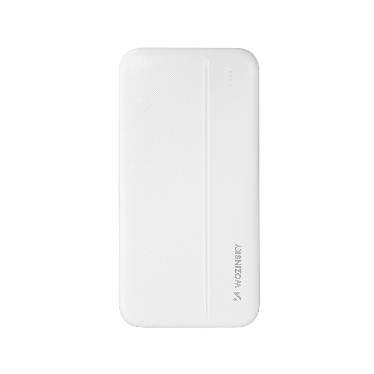 Zdjęcia - Powerbank Wozinsky  Li-Po 10000mAh 2 x USB biały  (WPBWE1)