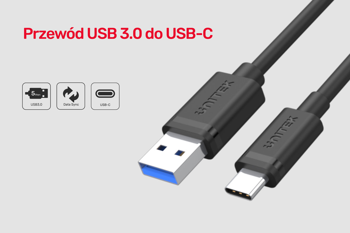 Unitek USB 3.1 USB-C 25cm