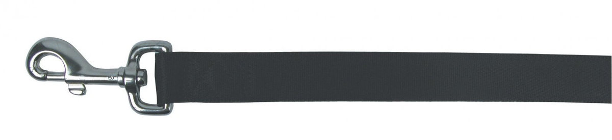 Zolux Cushion smycz taśma 25mm/1,2m - kol. czarny Dostawa GRATIS od 99 zł + super okazje