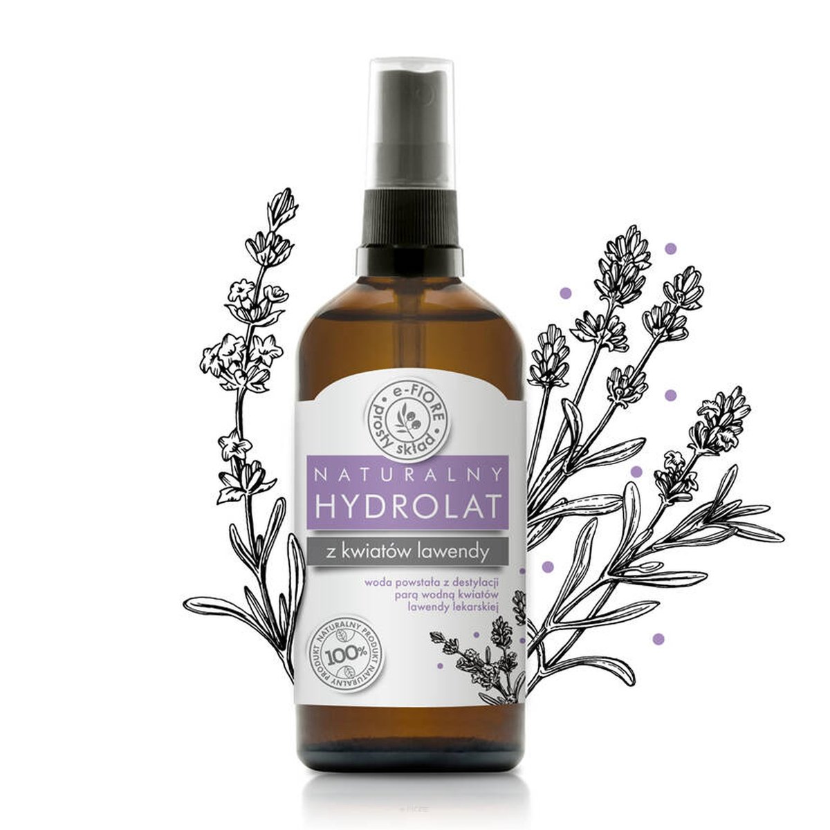 Hydrolat Z Kwiatów Lawendy