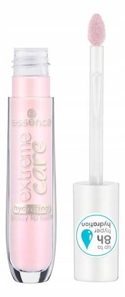 Essence EXTREME CARE HYDRATING GLOSSY LIP BALM błyszczyk pielęgnacyjny do ust 01 BABY ROSE 5ml