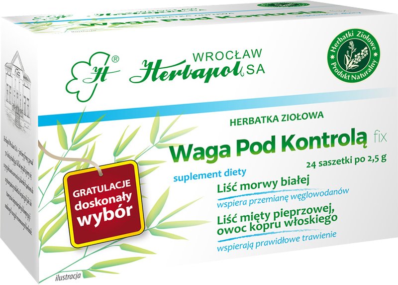 Herbapol Herbata Waga Pod Kontrolą 60.0 g