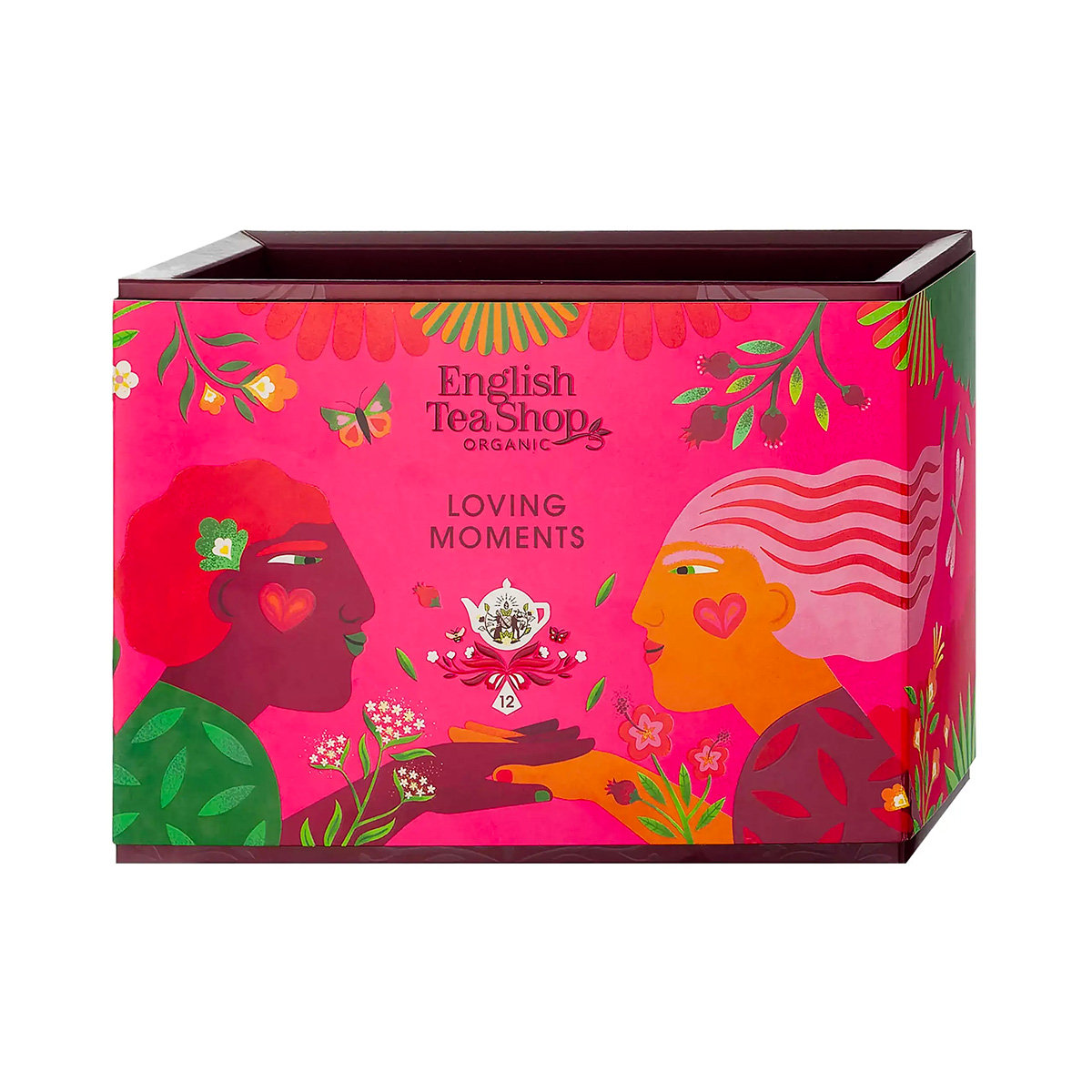 Zestaw herbat ekologicznych w piramidkach Loving Moments / English Tea Shop