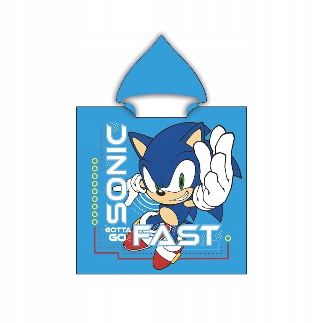 SONIC ponczo poncho ręcznik szybkoschnący 55X110