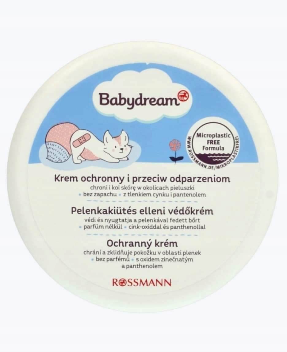 Babydream, Bezzapachowy krem ochronny, 150 ml