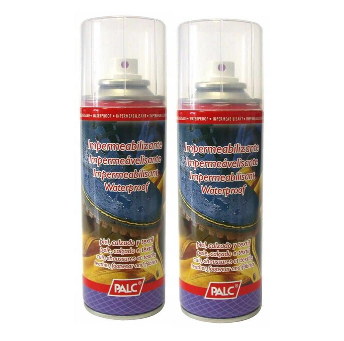 2X Uniwersalny protector do skór i materiałów palc aqua stop 200ml