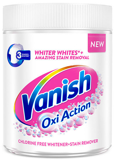 Vanish Oxi Action Intelligence Plus odplamiacz w proszku do białych tkanin 500 g