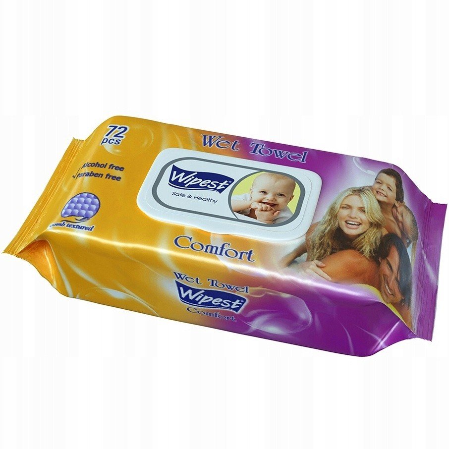 chusteczki nawilżane dla dzieci 72 szt wipest