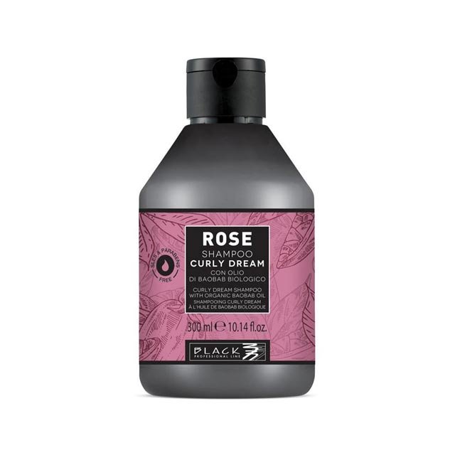 Black, Rose Curly Dream – Szampon do loków, 300ml