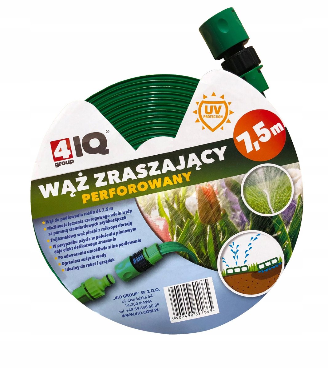 4IQ Wąż zraszający perforowany 7,5m