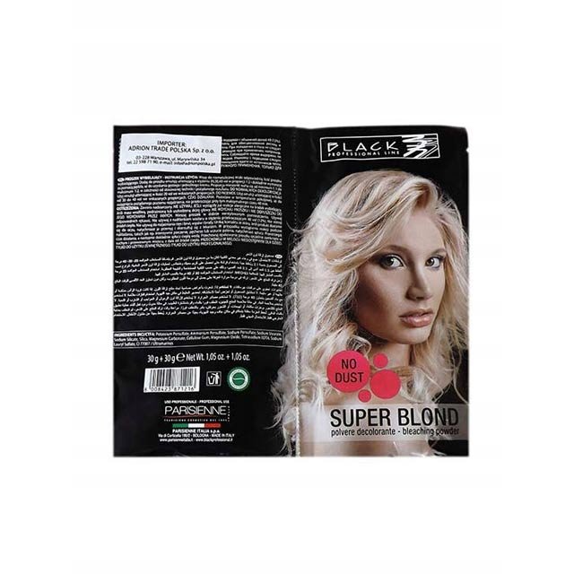 Black Rozjaśniacz W Proszku Super Blond 30+30 g