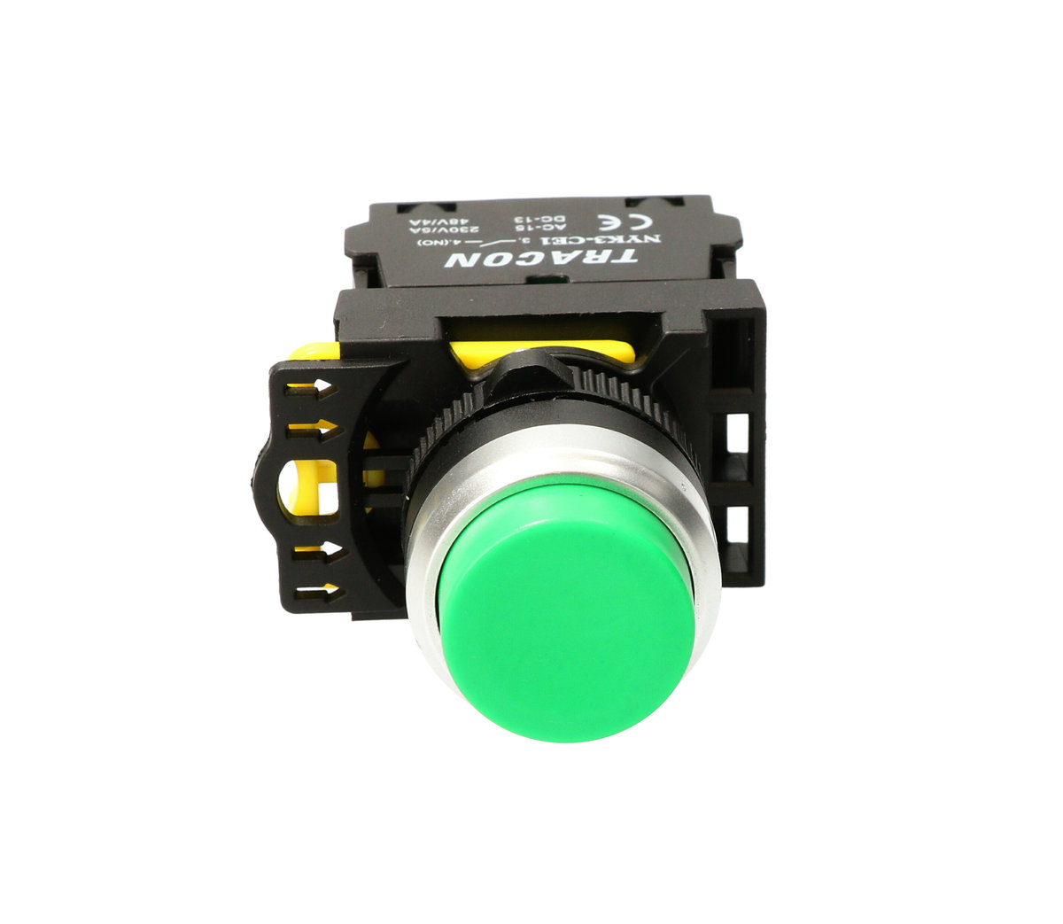 Przełącznik wystający zielony 230V NYK3-HG TRACON
