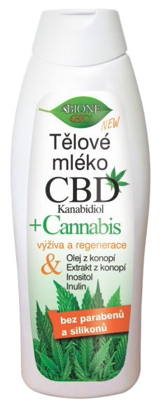 Bione Cosmetics Odżywczymleczko do ciała CBD Kanabidiol 500 ml
