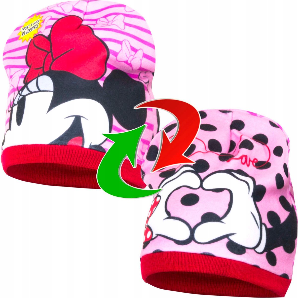 Czapka zimowa dla dzieci Myszka MINNIE