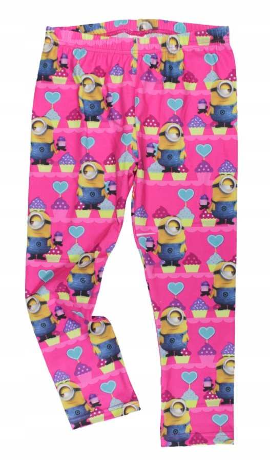 Minionki Getry Legginsy dziewczęce r. 134 MINIONS