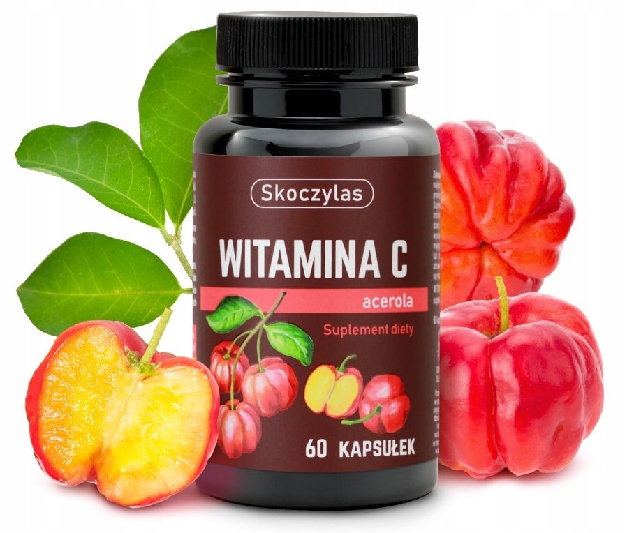 Skoczylas Witamina C acerola Suplement diety 60 kaps.