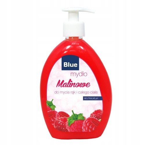 top Delko BLUE Mydło w płynie malinowe 500ml