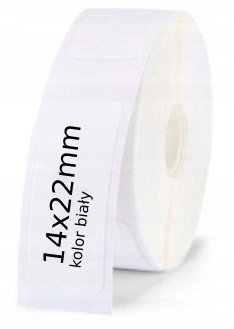 NIIMBOT Etykiety Termiczne Naklejki 14*22mm PAPIER