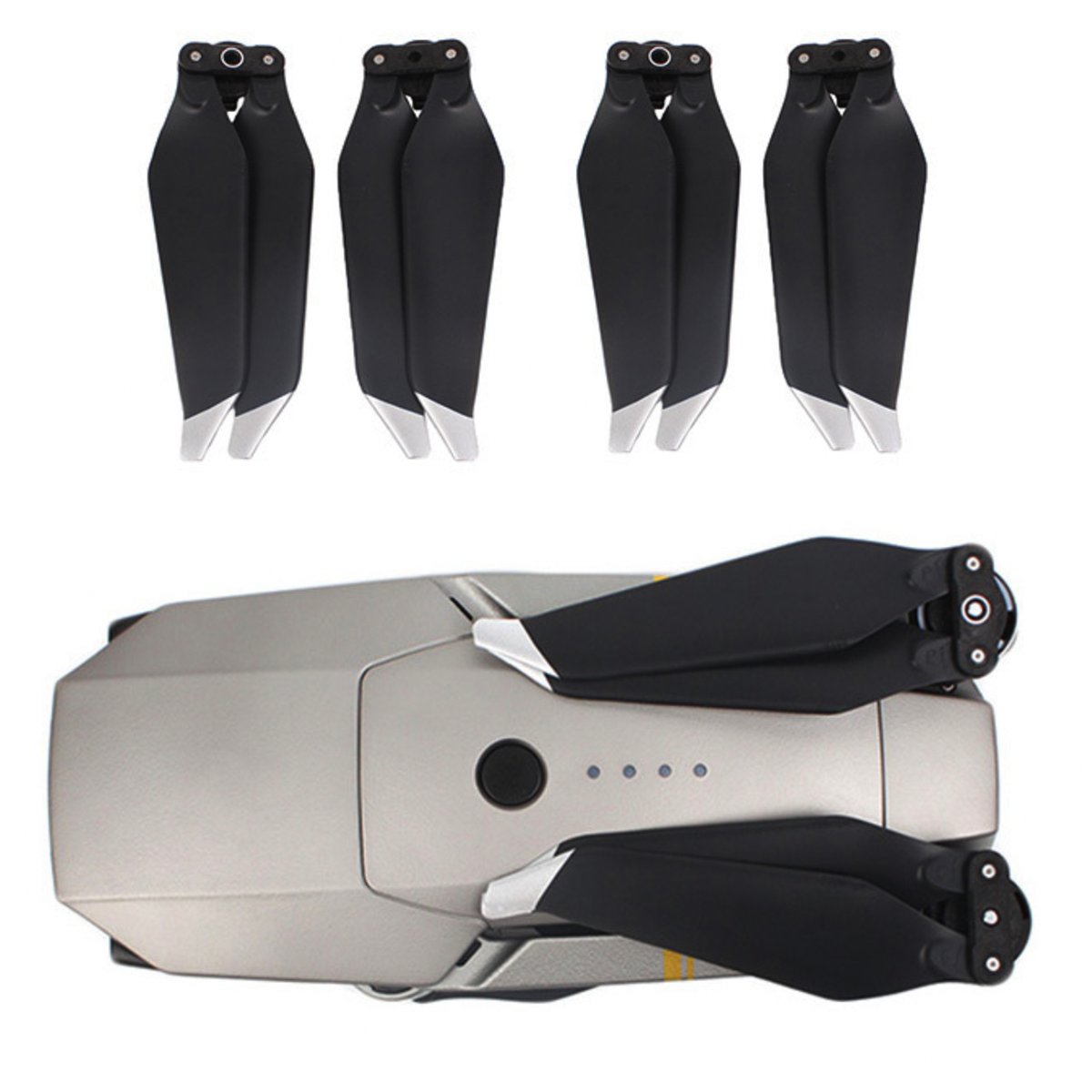 Śmigła Dji Mavic Pro 8331 Low Noise Silver 4 Sztuki