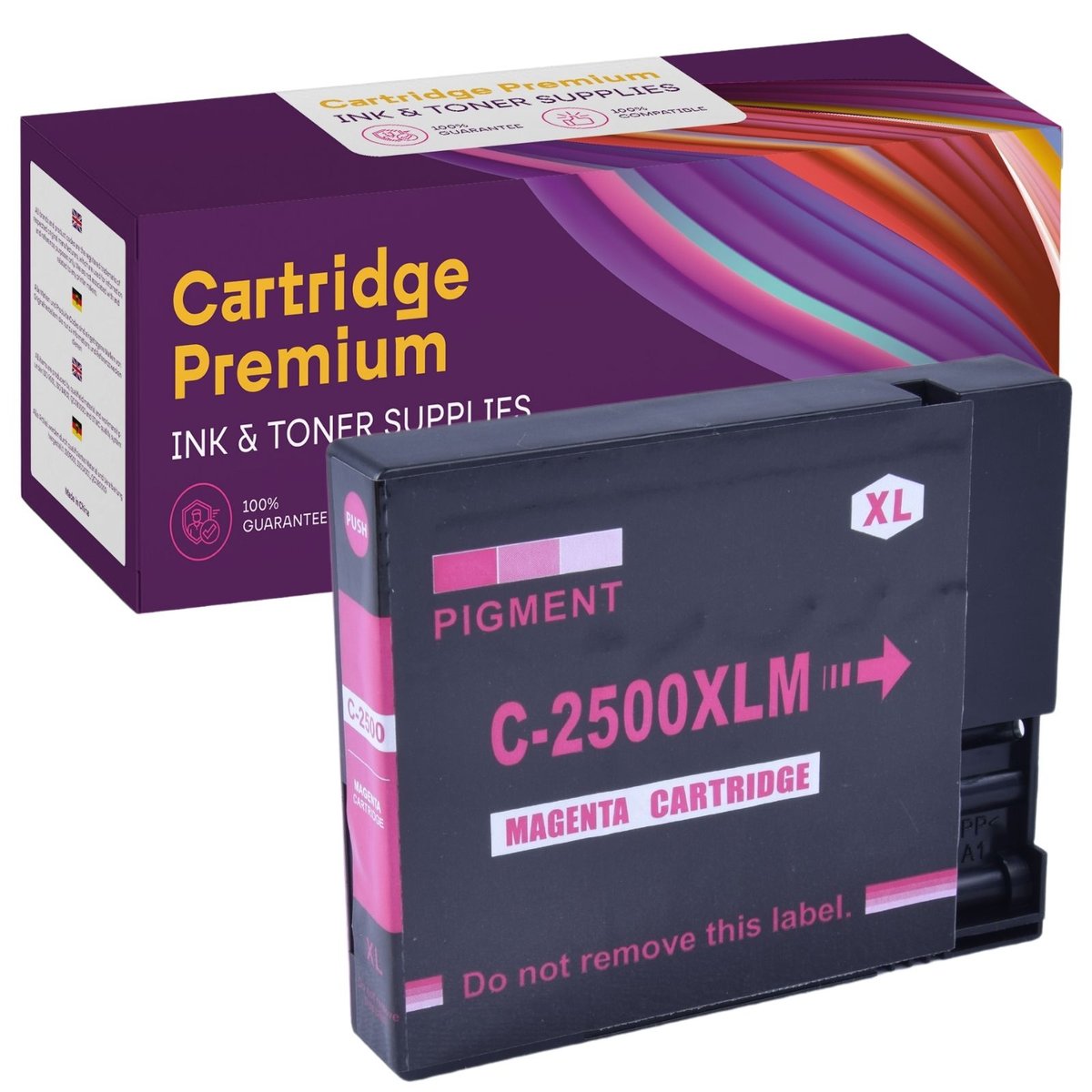 Tusz do Canon PGI-2500 IB4050 IB4150 MB5050 MB5150 MB5155 MB5350 Magenta