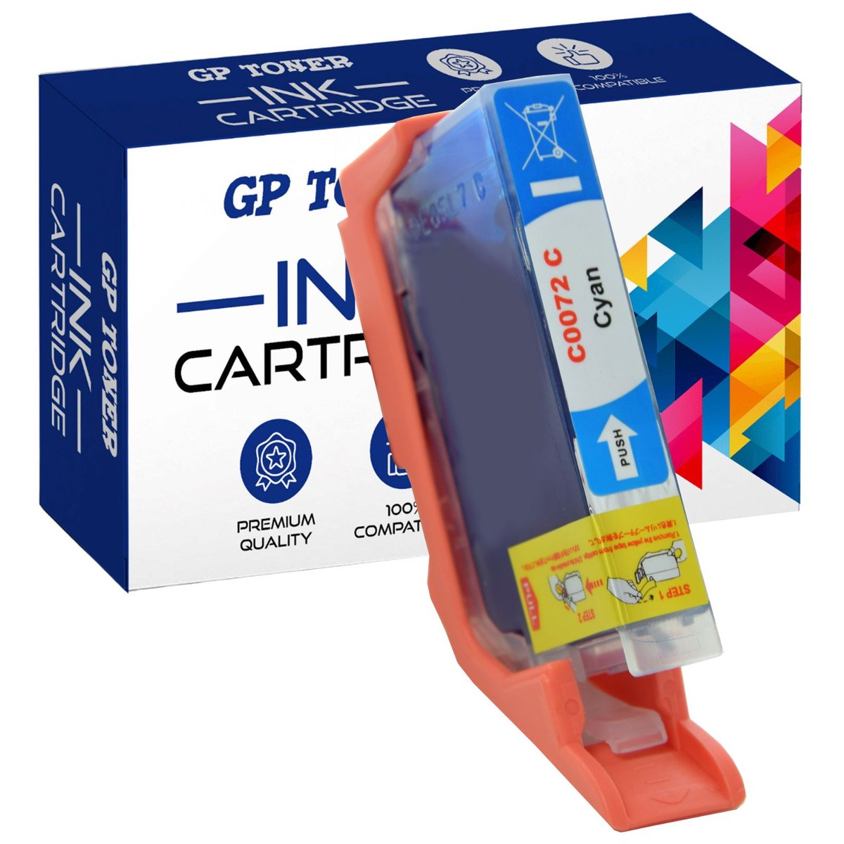 Tusz do Canon Pixma Pro 10 Pro 10S Cyan PGI-72C XL