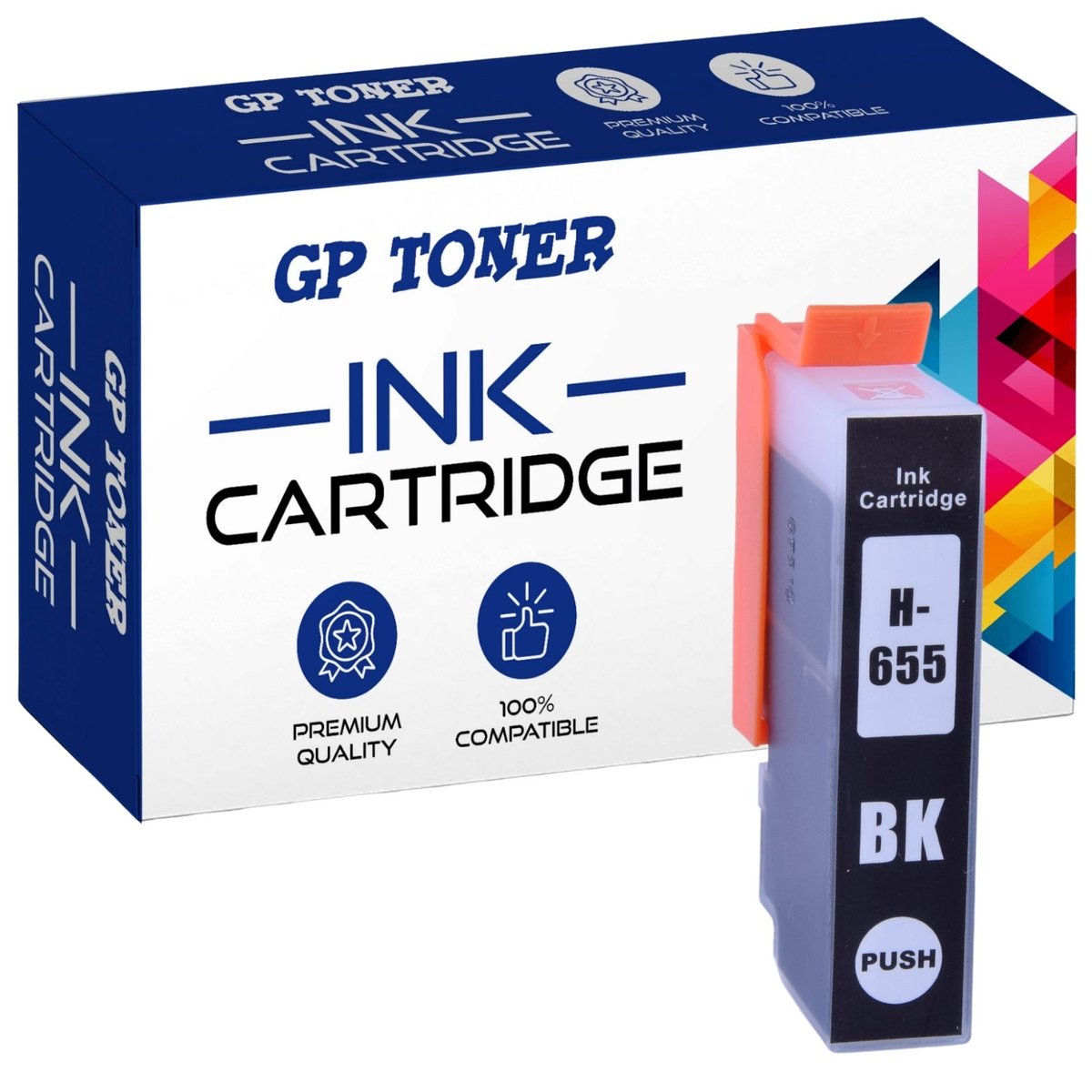INK Tusz Do Drukarki Hp DeskJet Adventage 3525 655