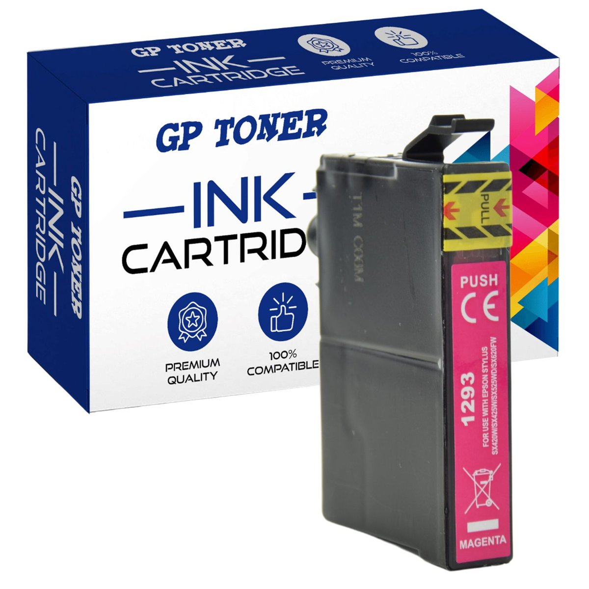 Tusz do Drukarki Epson Stylus BX535wd 635fwd 95 Magenta