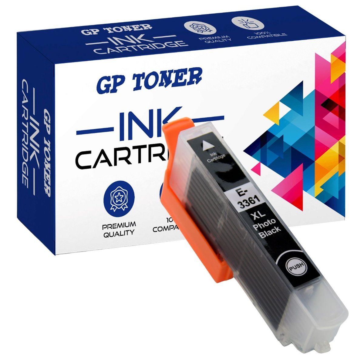 Tusz do Drukarki Epson Epson 33XL XP540 XP640 XP900 XP530 XP630 XP635 XP830 XP7100 Photo Black