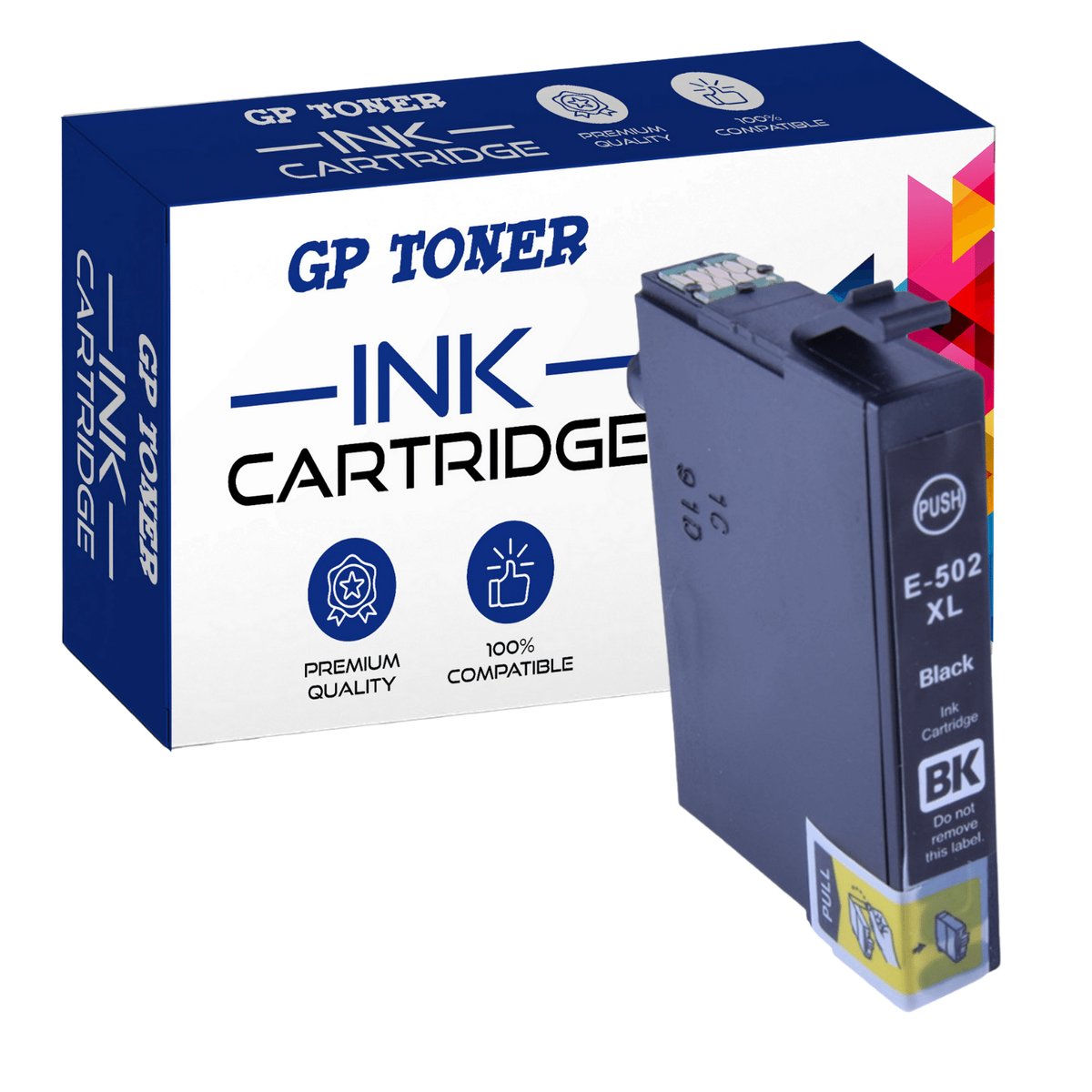 Tusze do Epson 502XL XP-5100 WF-2800 WF-2860dwf Bk