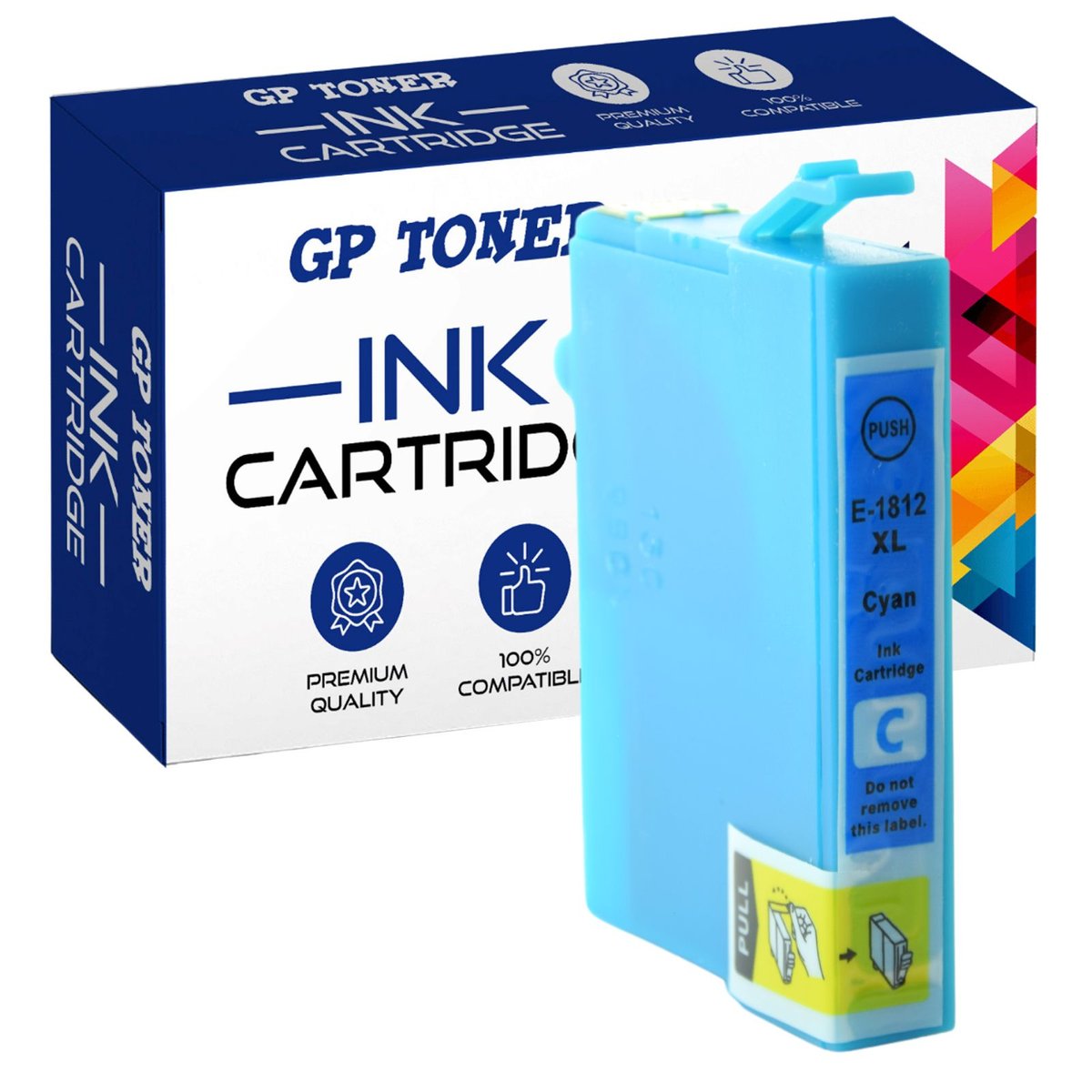 Tusz do Epson T1811 XP33 XP315 XP322 XP325 XP402 XP405 XP412 XP415 XP425 XL Cyan