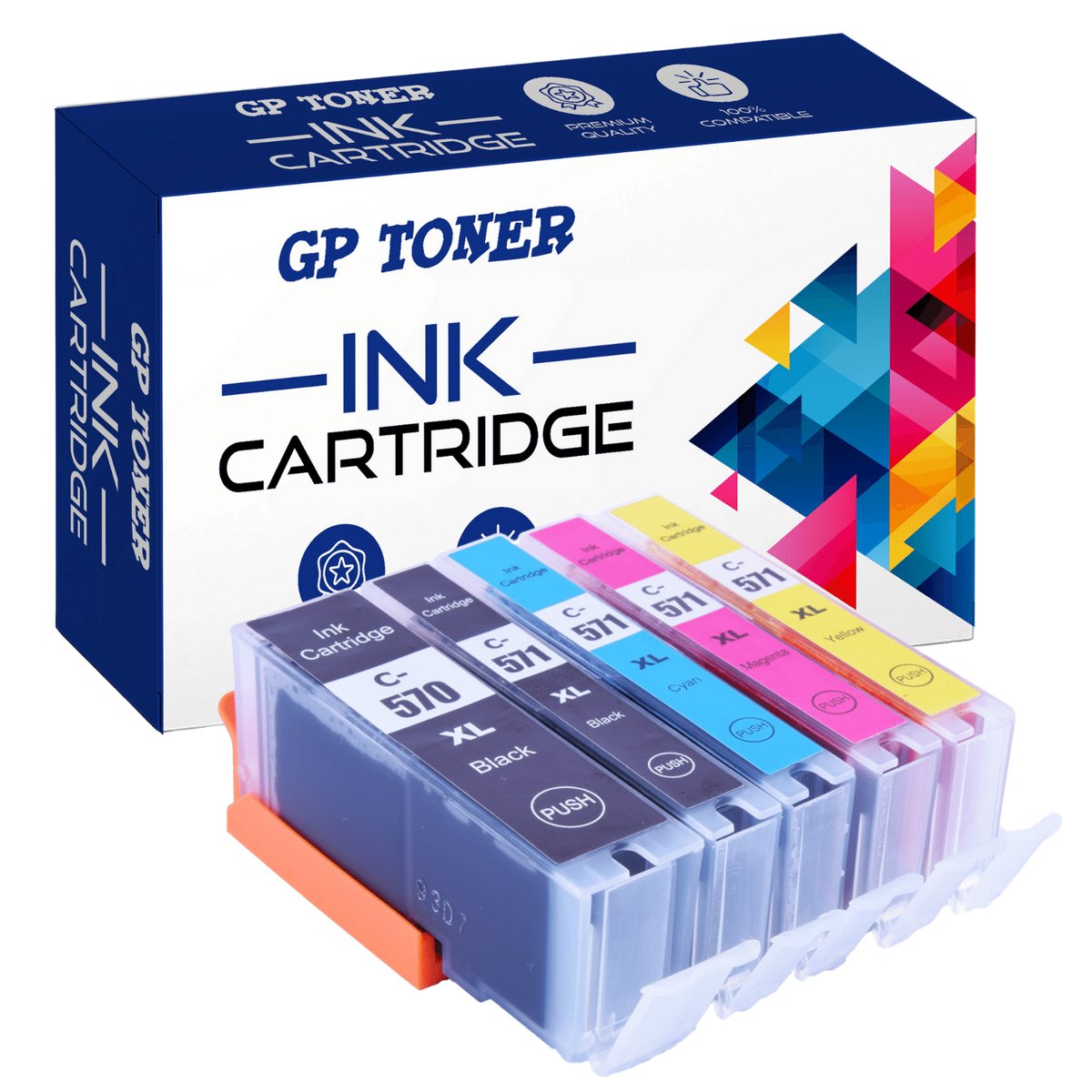 5x Tusze do Canon Pixma MG5750 MG6850 MG7750 XL