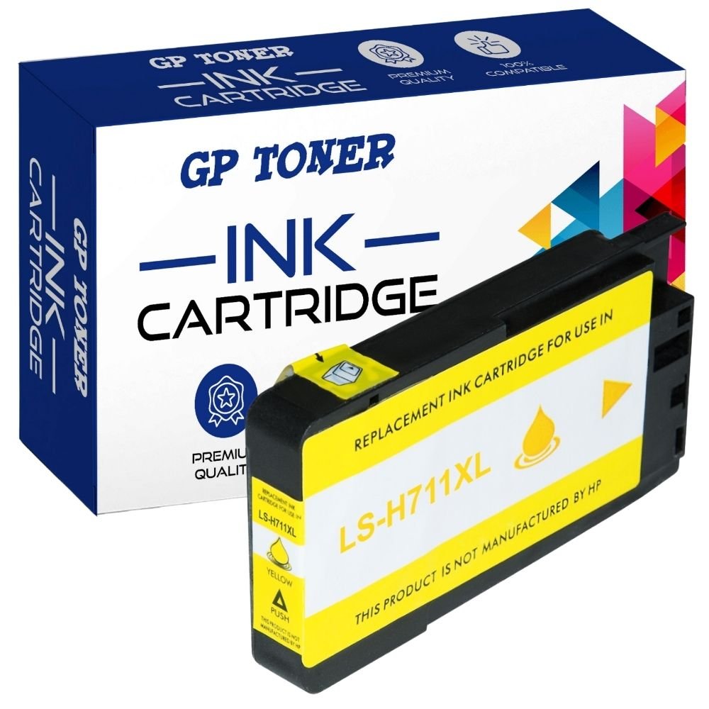 Tusze do Hp Designjet T120 T520 711XL Yellow