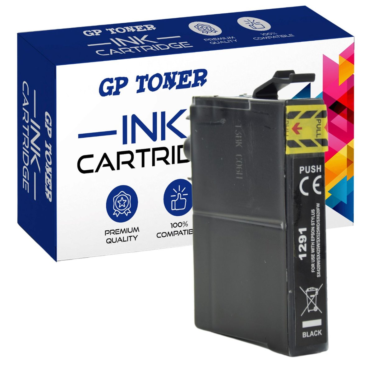 Tusz do Drukarki Epson Stylus BX535wd 635fwd 93 Czarny