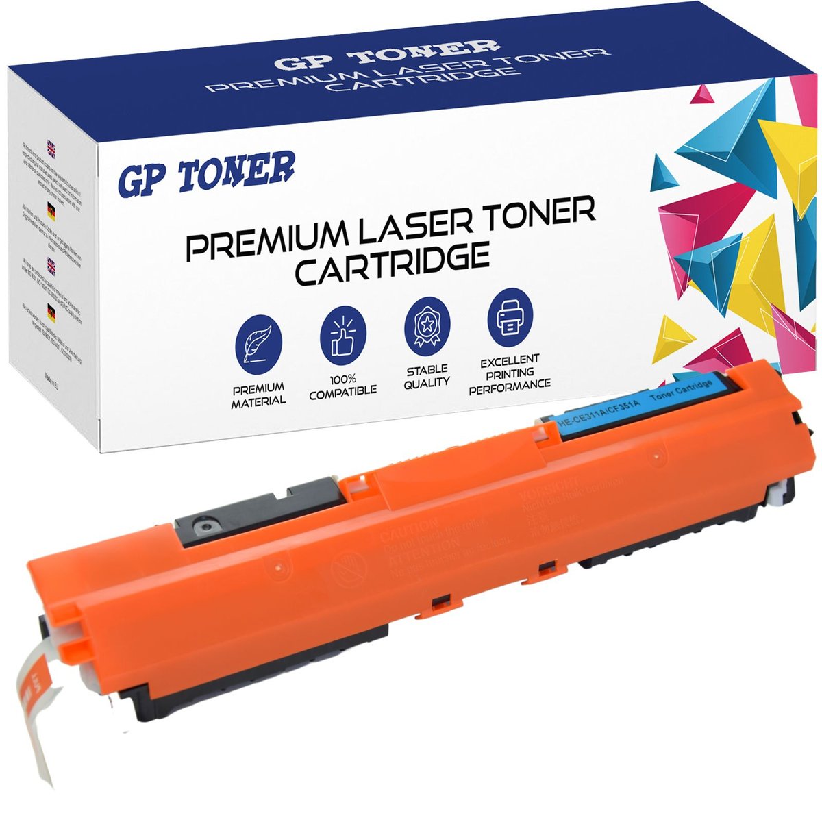 Toner do HP LaserJet CP1025 Color CP1025NW M275 CE310A CE311A CE312A 126A Cyan