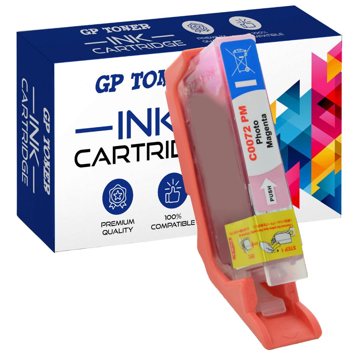 Tusz do Canon Pixma Pro 10 Pro 10S Photo Magenta - Fotograficzna Magenta  PGI-72PM