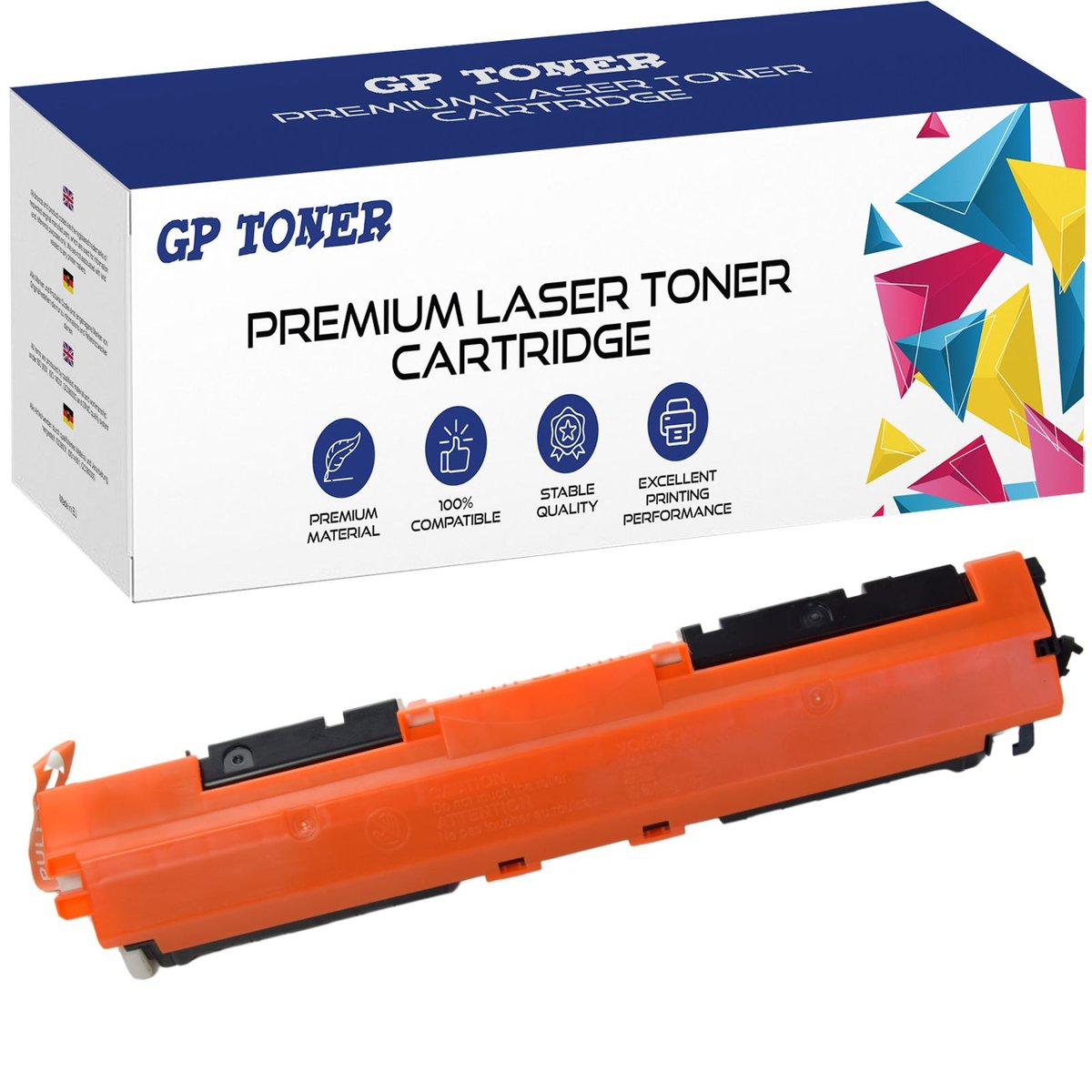 Toner do HP LaserJet Pro CP1023 CP1025 M275 MFP M176n CE310A-313A 126A Czarny