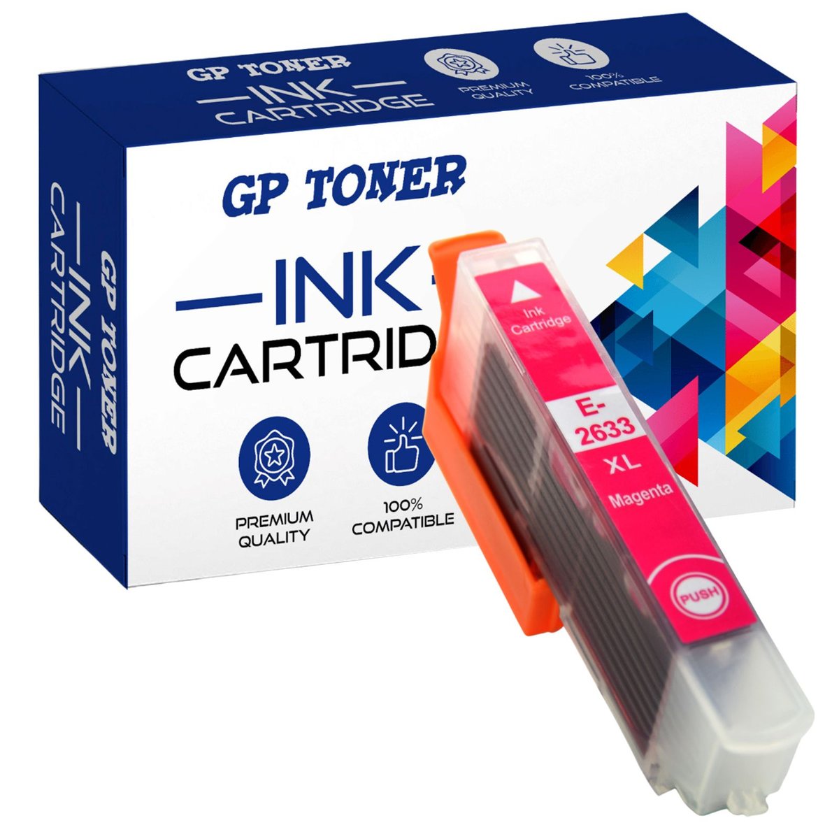 Tusz do Drukarki Epson 26XL XP510 XP520 XP610 XP615 XP800 XP821 Magenta