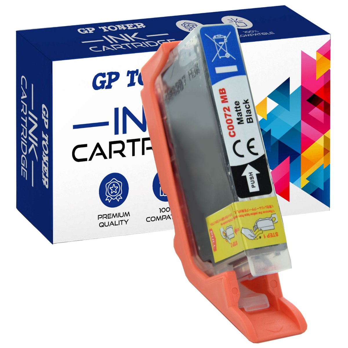 Tusz do Canon Pixma Pro 10 Pro 10S Czarny Matowy  PGI-72MBK