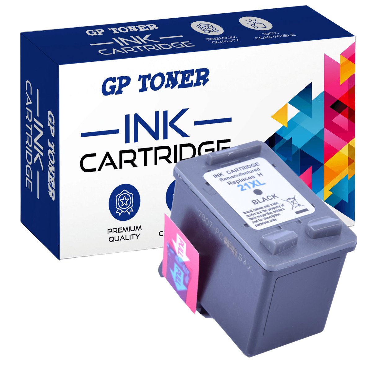 Tusz do Hp 21 XL Deskjet D1560 F2280 F380 F2180 Bk
