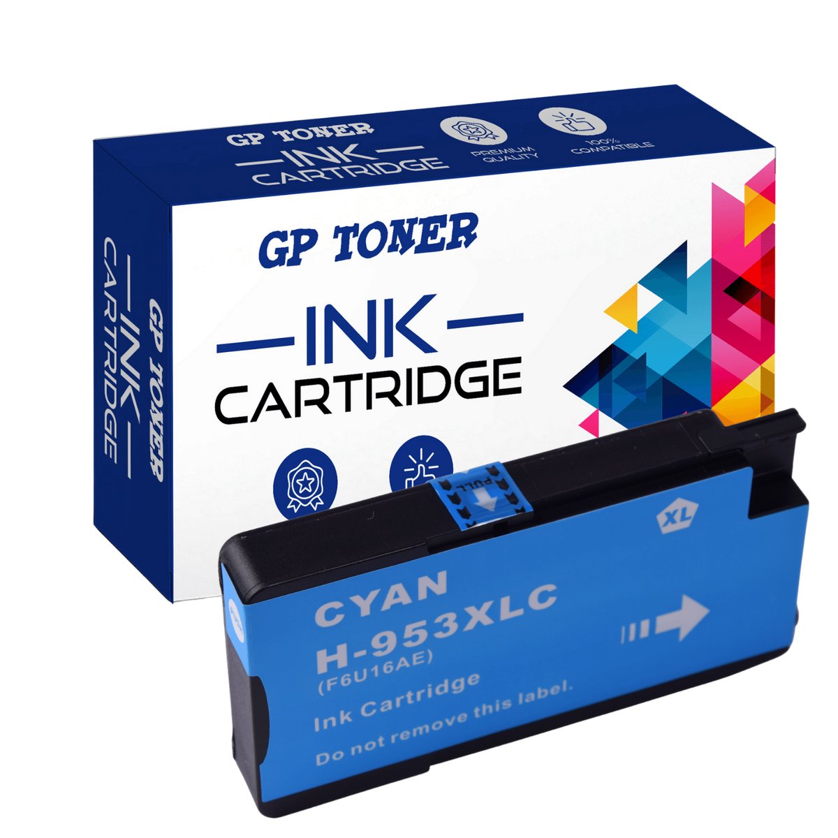 Tusz do HP 953XL OfficeJet Pro 7720 7740WF 8210 8218 8715 8720 8741 Cyan