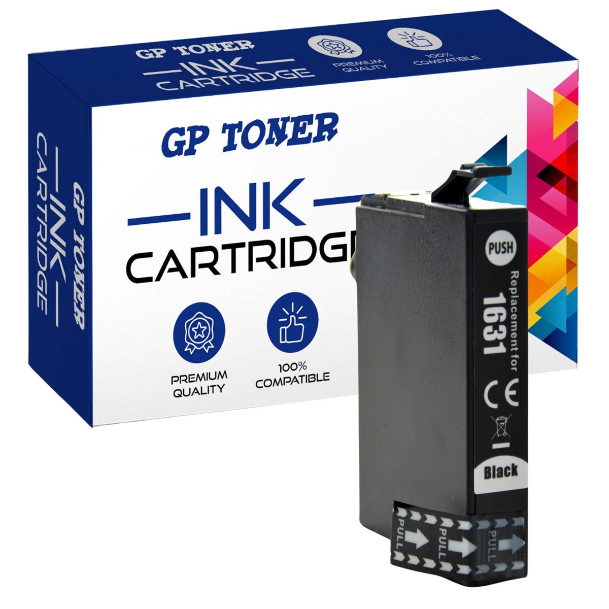TUSZ DO EPSON 16XL WorkForce WF2520NF WF2660DWF Czarny